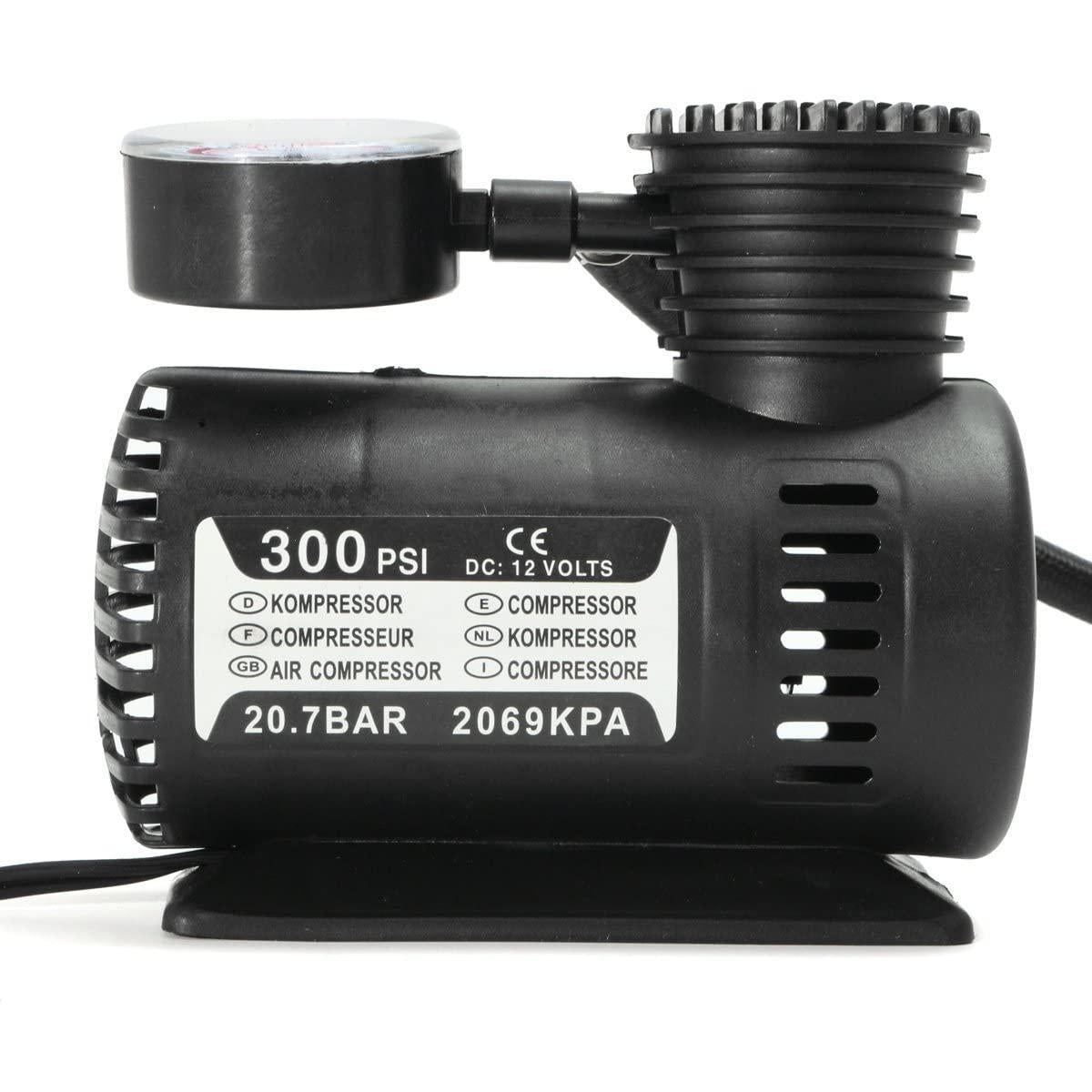 Portable Air Compressor Pump Tyre Inflator