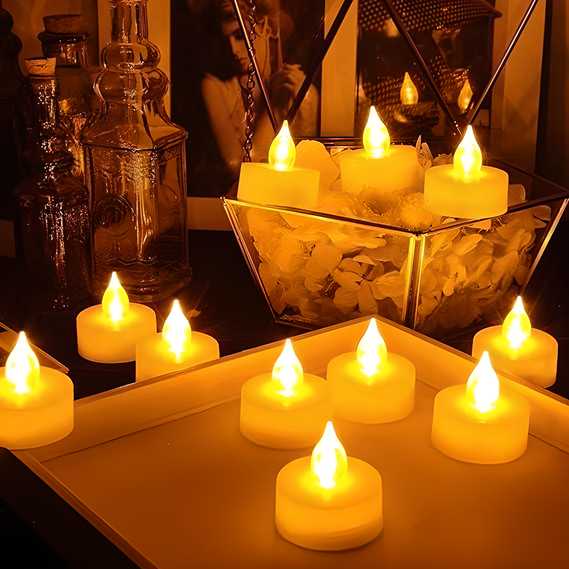 LED Candle Diya Decorative Lights