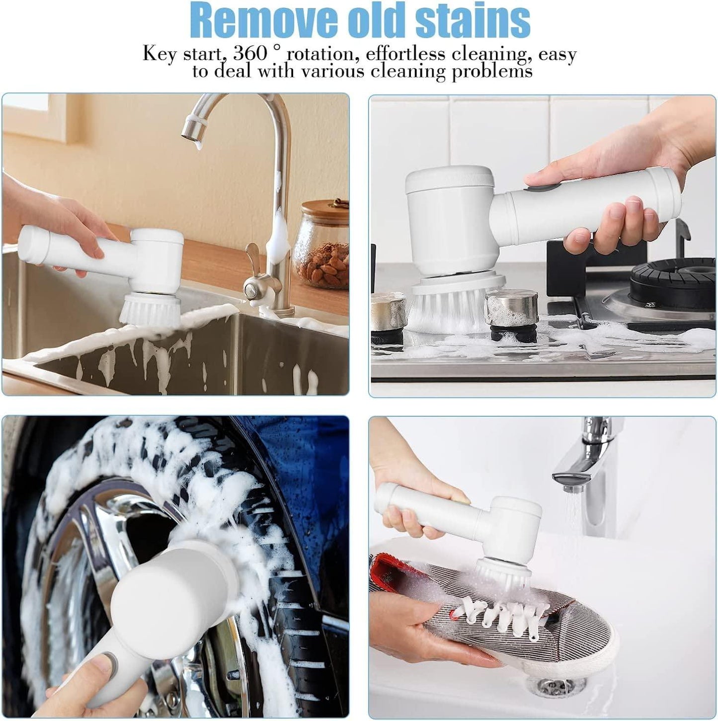 5 in 1 Cleaning Electric Brush | 🔥FLAT 50% OFF SALE🔥