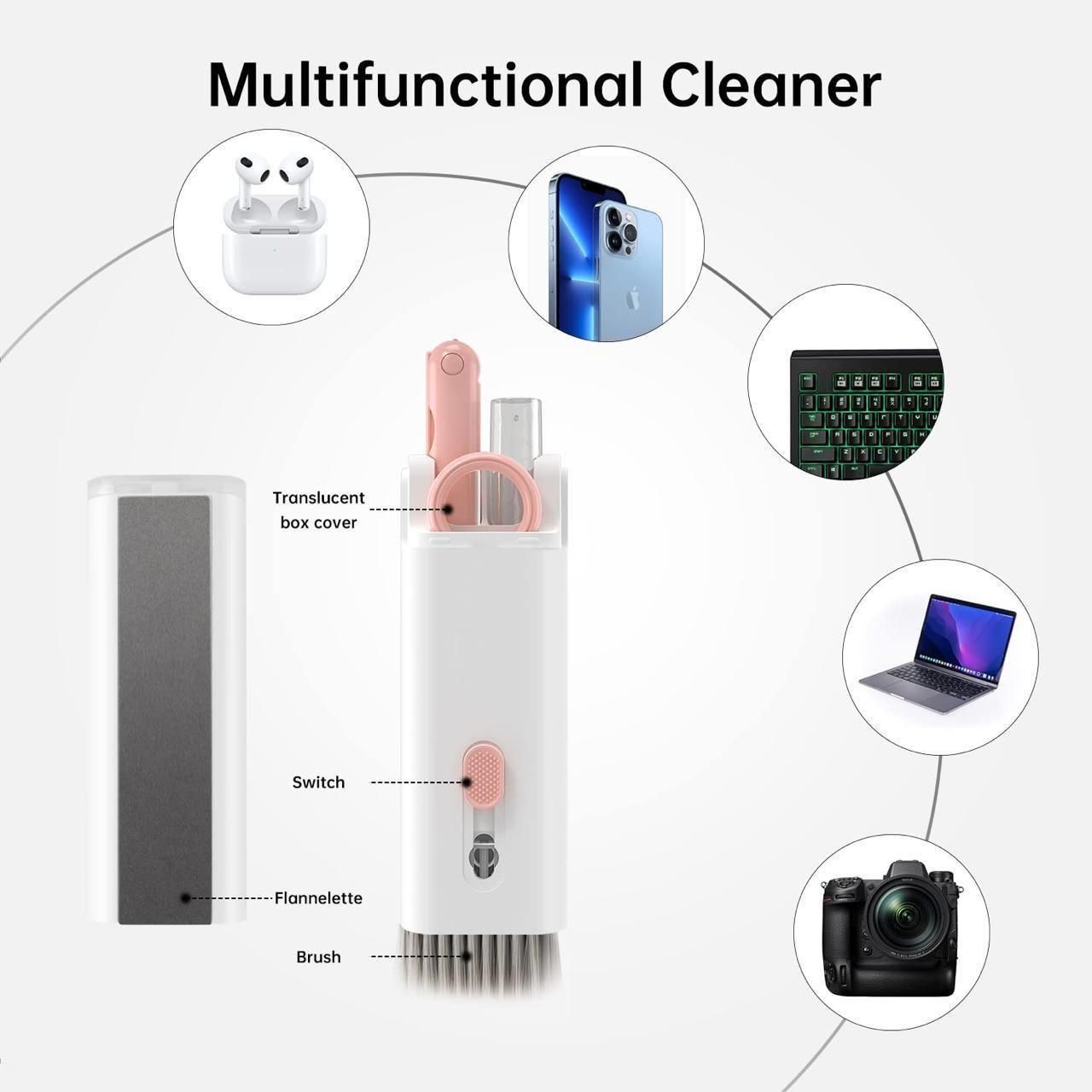 7-in-1 Electronic Cleaner Kit with Brush