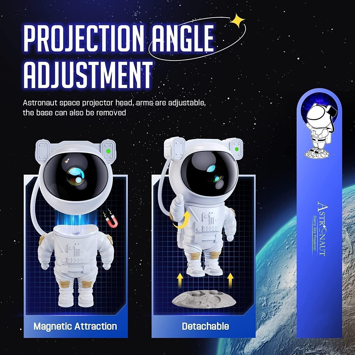 Astronaut Galaxy Projector 