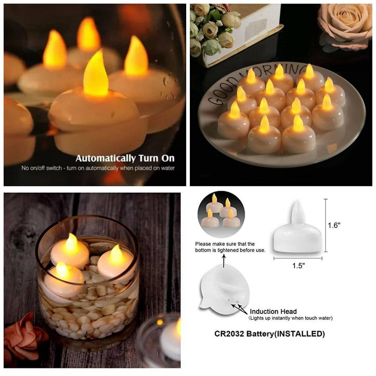 LED Candle Diya Decorative Lights